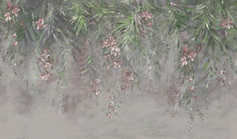 Honolulu, Green Mural Wallpaper