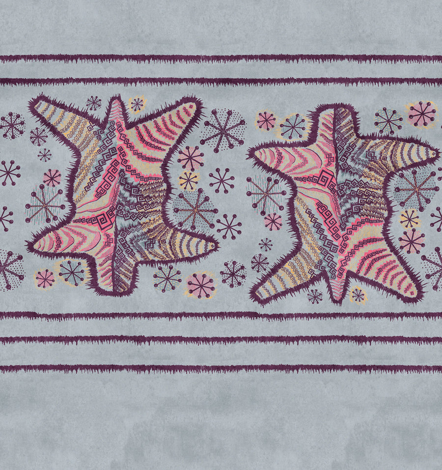 Zebra Skin, Candy Mural Wallpaper
