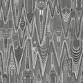 Manhattan, Graphite Mural Wallpaper - pure wallpaper artwork