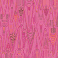 Manhattan, Hot Pink Mural Wallpaper - pure wallpaper artwork