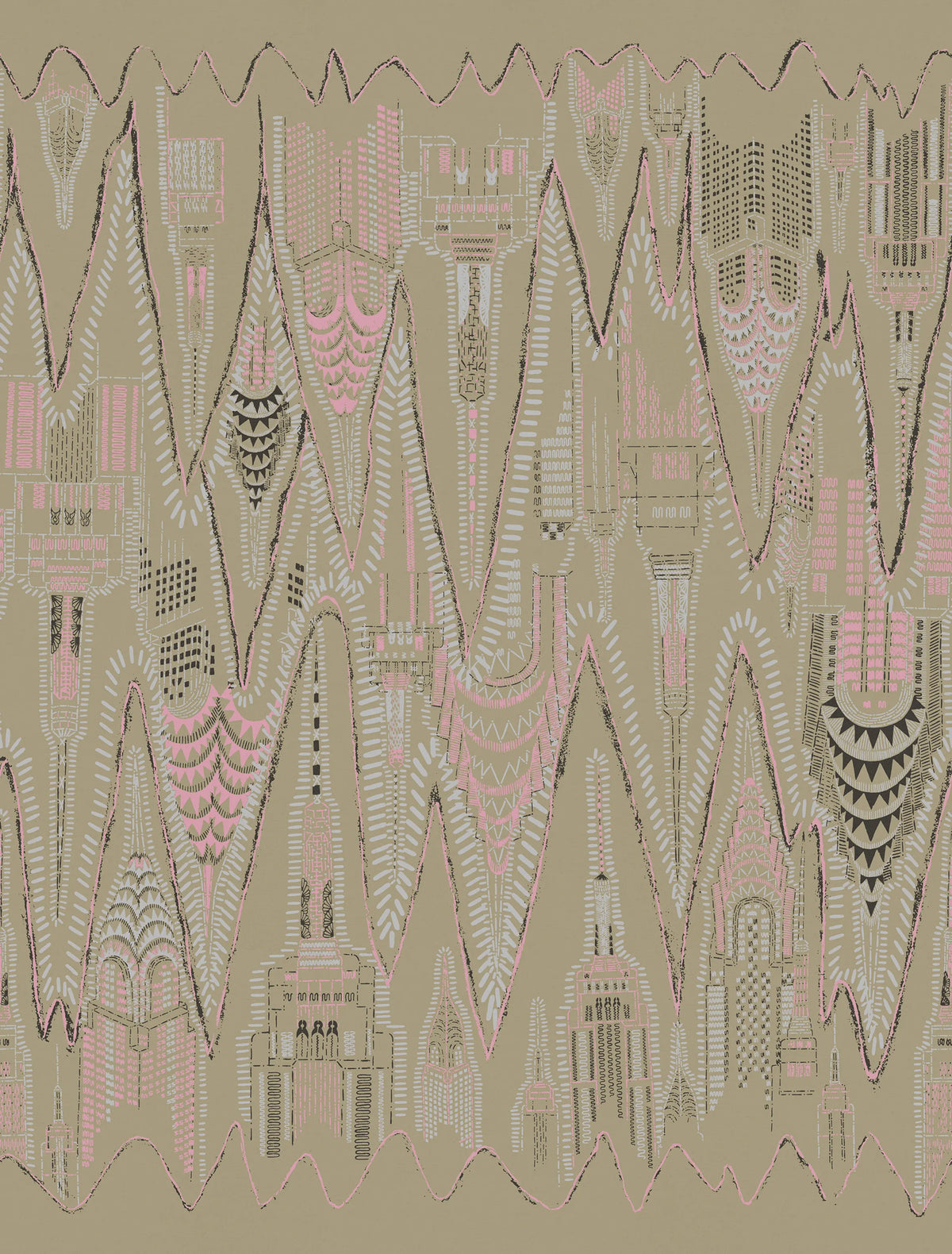 Manhattan, Sandstone Mural Wallpaper - pure wallpaper artwork