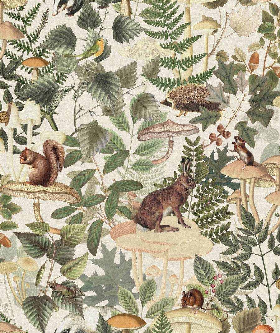 Wildlife Creek, Sand Mural Wallpaper