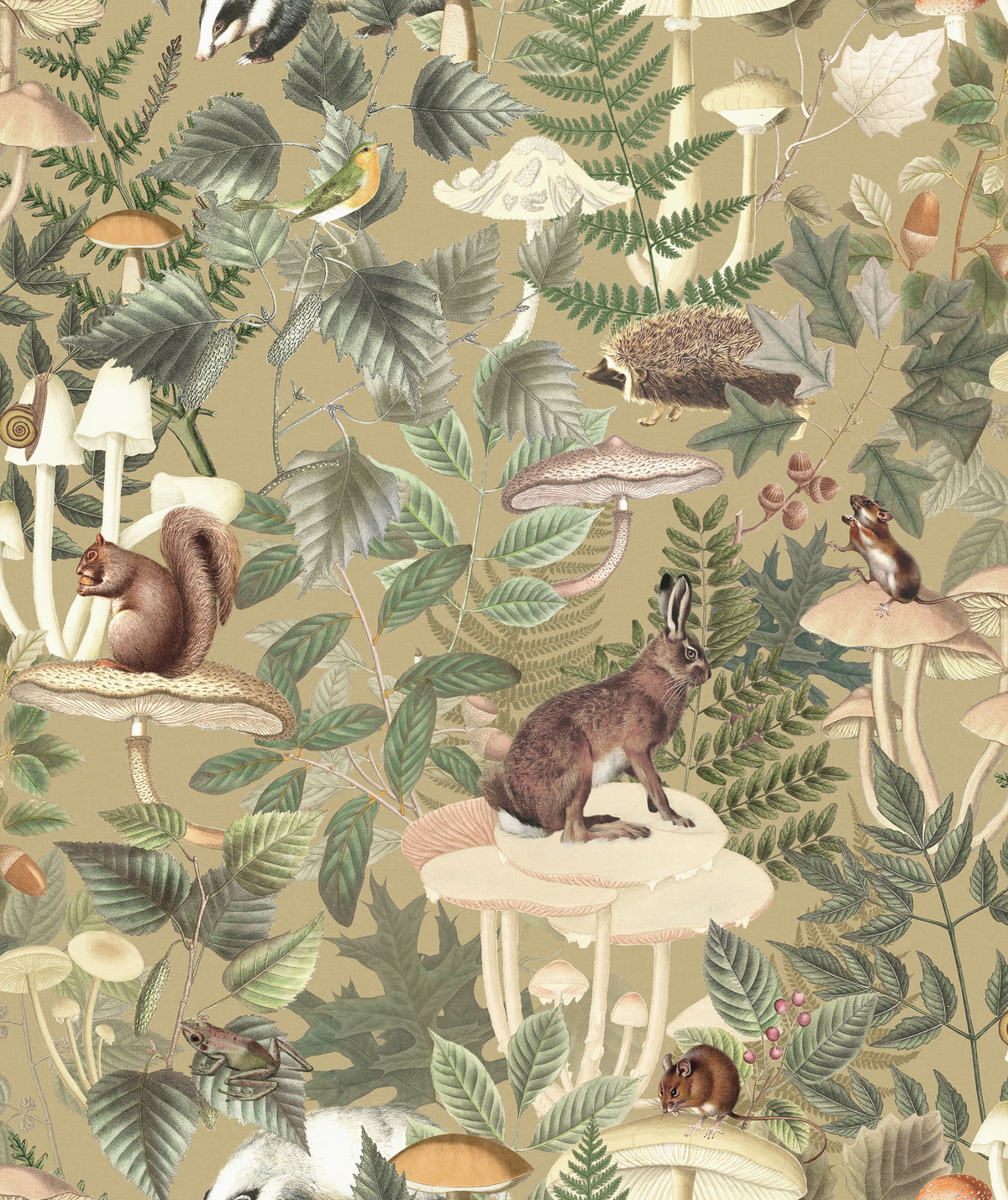 Wildlife Creek, Fall Mural Wallpaper - pure wallpaper artwork