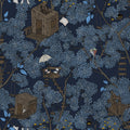 Treehouse, Night Mural Wallpaper - pure wallpaper artwork