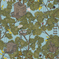 Treehouse, Sunshine Mural Wallpaper - pure wallpaper artwork