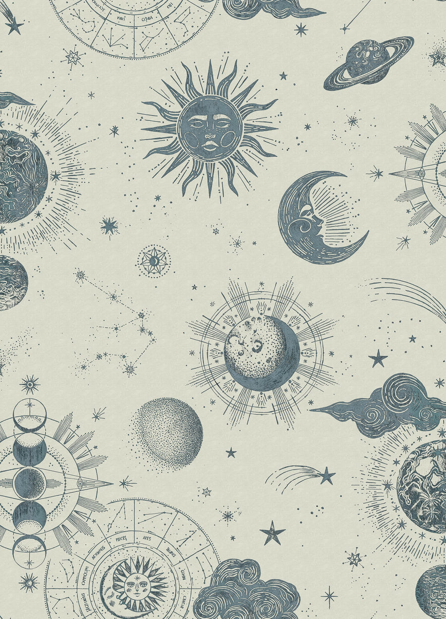 Planetarium, Sand Mural Wallpaper