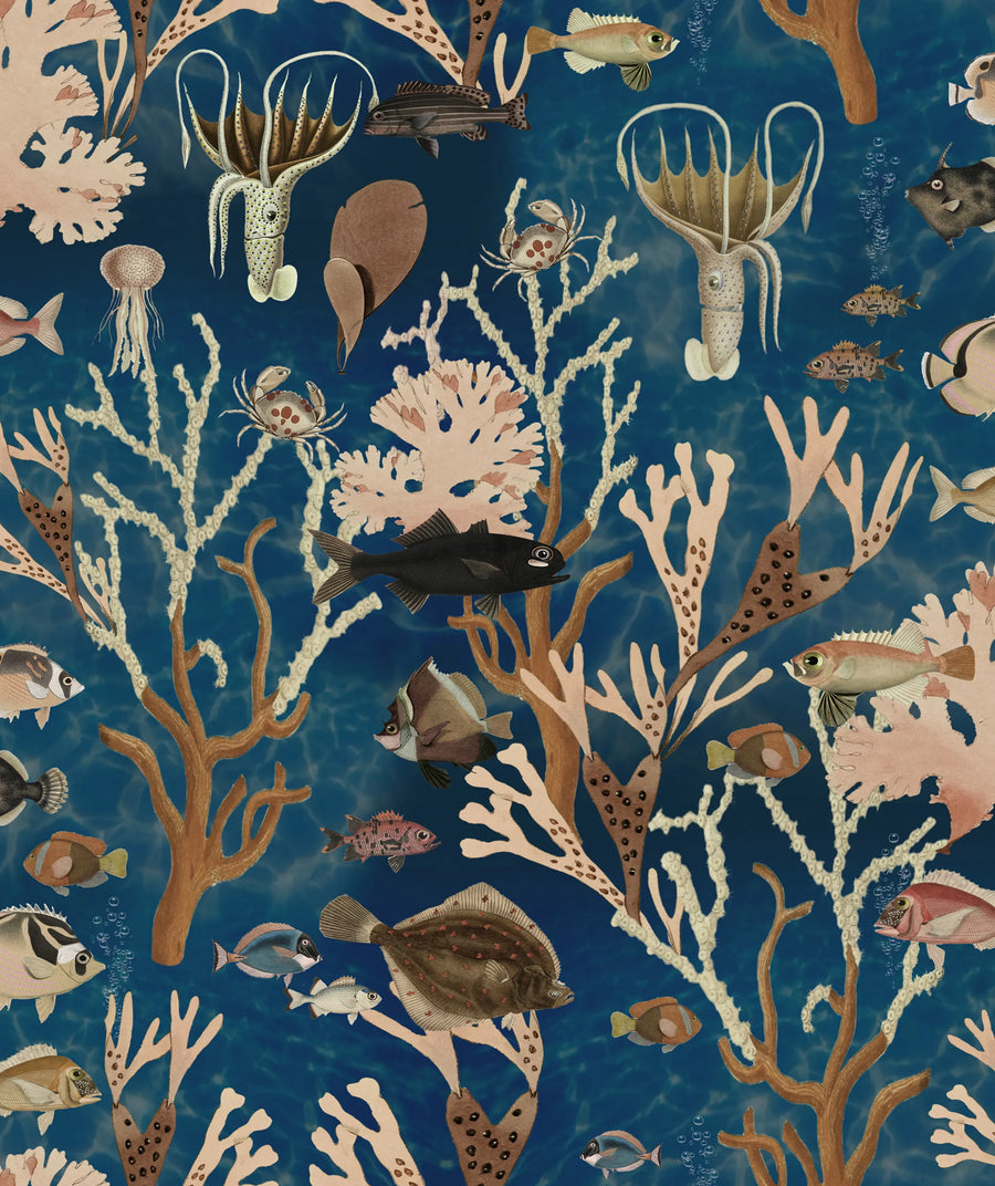 Aquarium, Ocean Mural Wallpaper