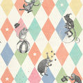 Circus Corner, Rainbow Mural Wallpaper - pure wallpaper artwork
