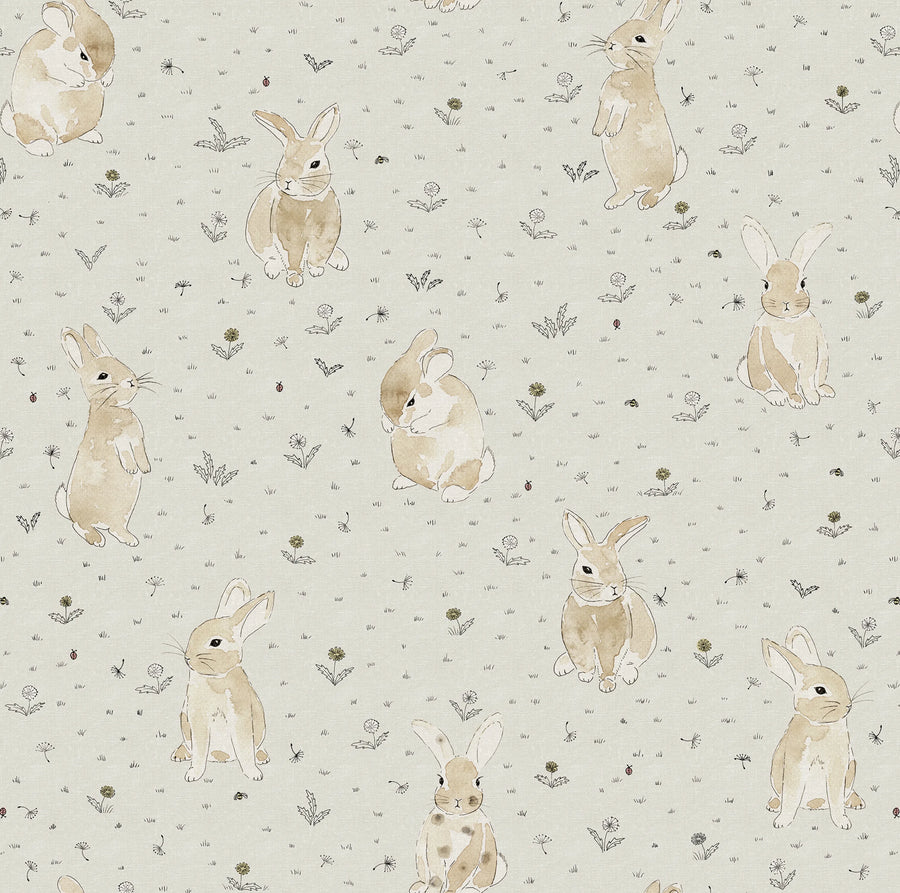 Bunny Field, Sand Mural Wallpaper