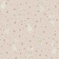 Bunny Field, Pink Mural Wallpaper - pure wallpaper artwork
