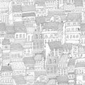 Dream Town, Graphite Mural Wallpaper - pure wallpaper artwork