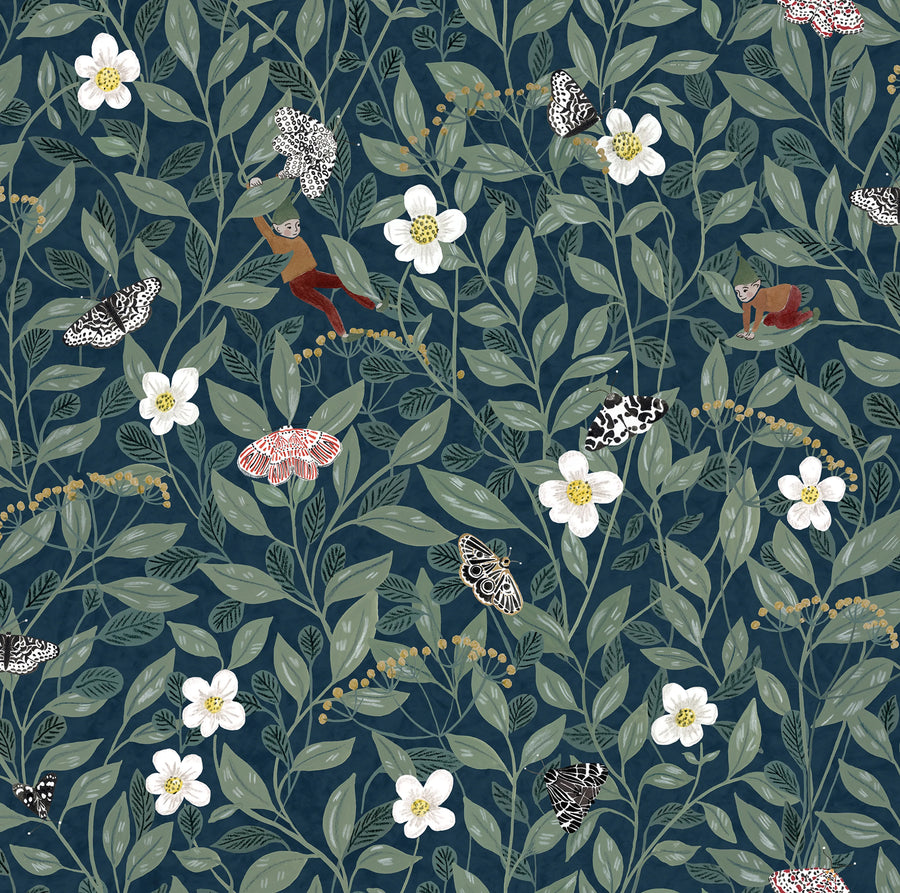 Pixie Shore, Night Mural Wallpaper