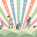Circus, Rainbow Mural Wallpaper - pure wallpaper artwork