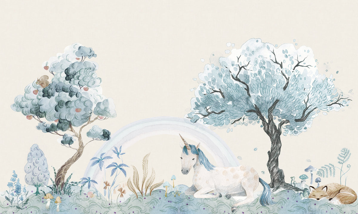 Unicorn Dream, Sky Mural Wallpaper - pure wallpaper artwork