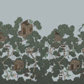 Playground, Summer Mural Wallpaper - pure wallpaper artwork