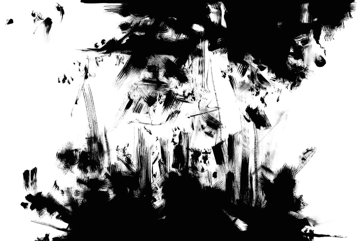 Structure, Graphite Mural Wallpaper - pure wallpaper artwork