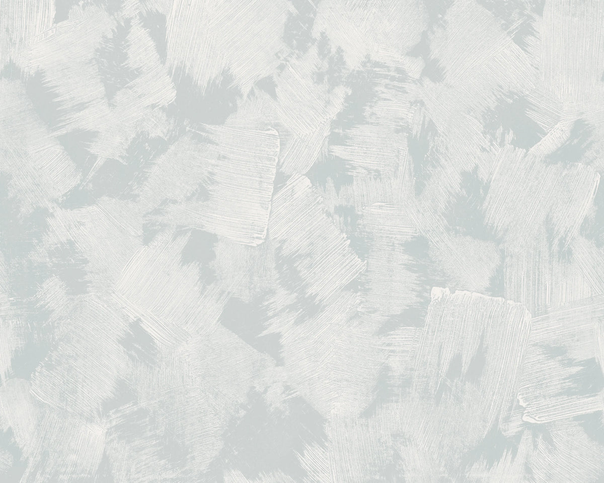 Brush, Light Blue Mural Wallpaper - pure wallpaper artwork
