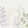Grow, Lilac Mural Wallpaper - pure wallpaper artwork
