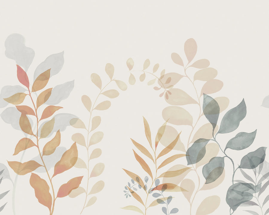Grow, Amber Mural Wallpaper