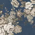 Efraim, Dark Blue Mural Wallpaper - pure wallpaper artwork