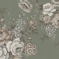 Efraim, Soft Green Mural Wallpaper - pure wallpaper artwork