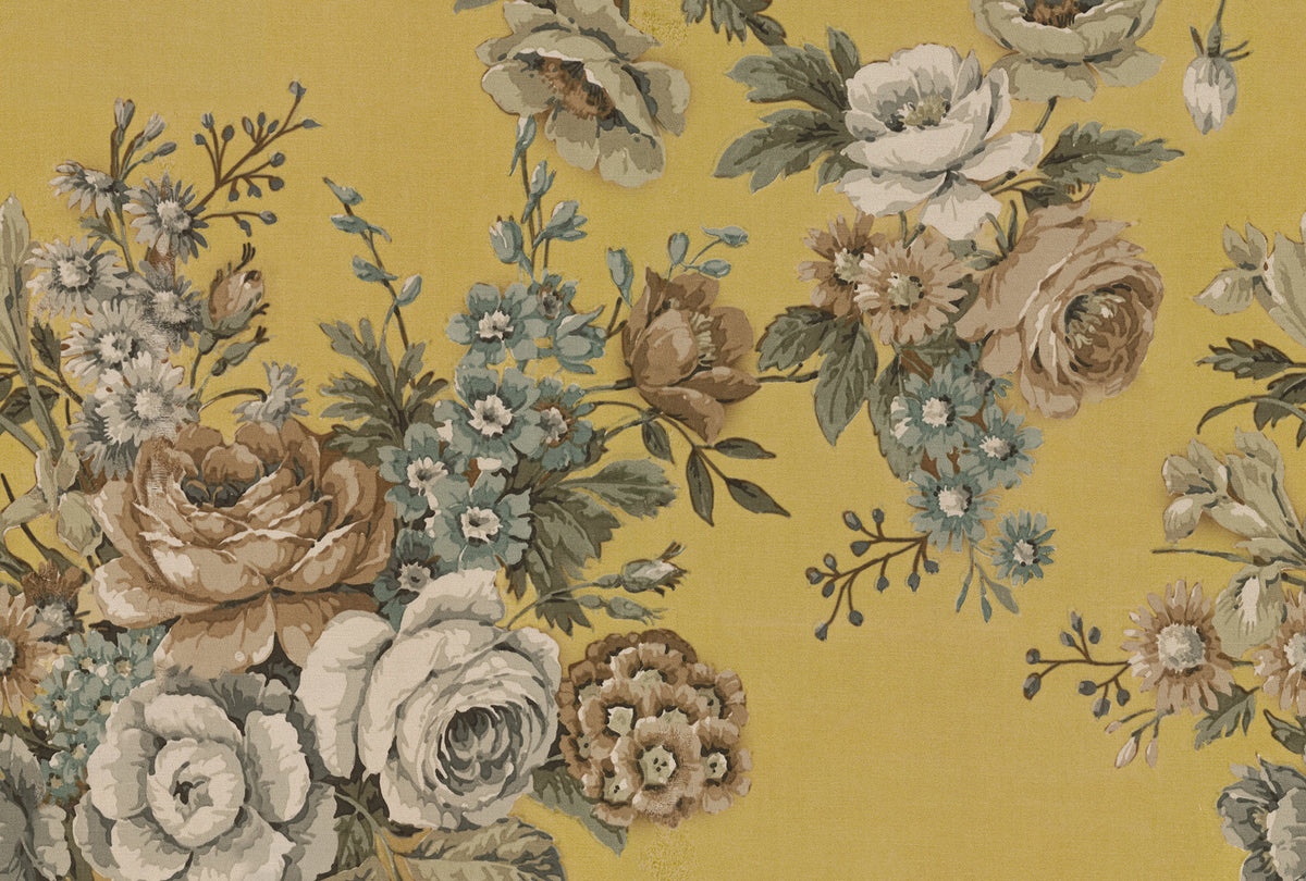 Efraim, Saffron Mural Wallpaper - pure wallpaper artwork
