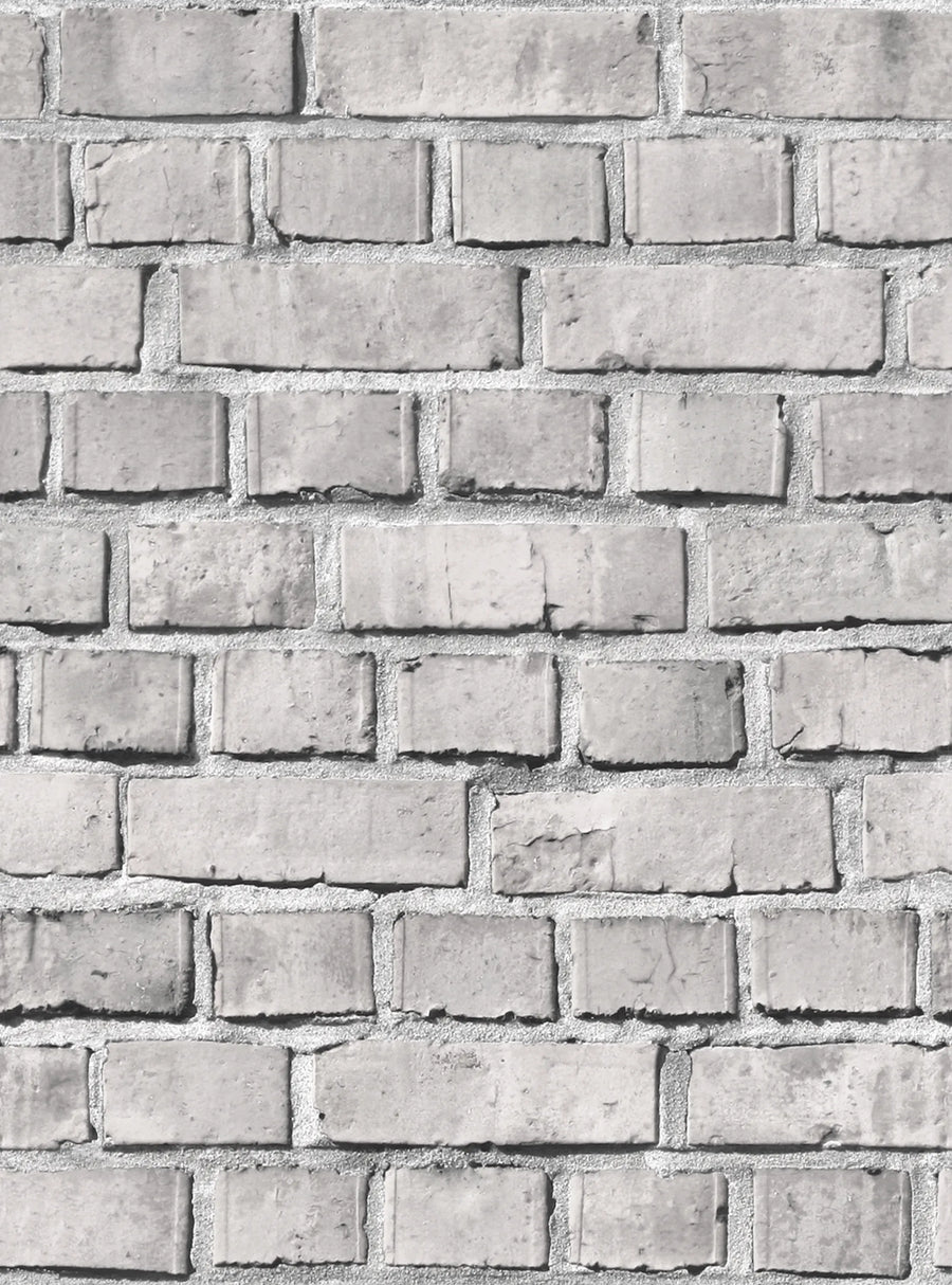 Bricks Ash Mural Wallpaper