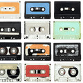Casette Tape Piccadilly Circus Mural Wallpaper - pure wallpaper artwork