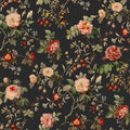 Thorn Rose Petite, Night Light Mural Wallpaper - pure wallpaper artwork
