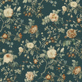 Thorn Rose Petite, Madame Hardy Mural Wallpaper - pure wallpaper artwork
