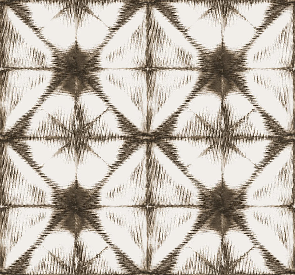 Tie Dye Kaleidoscope, Brown Mural Wallpaper - pure wallpaper artwork