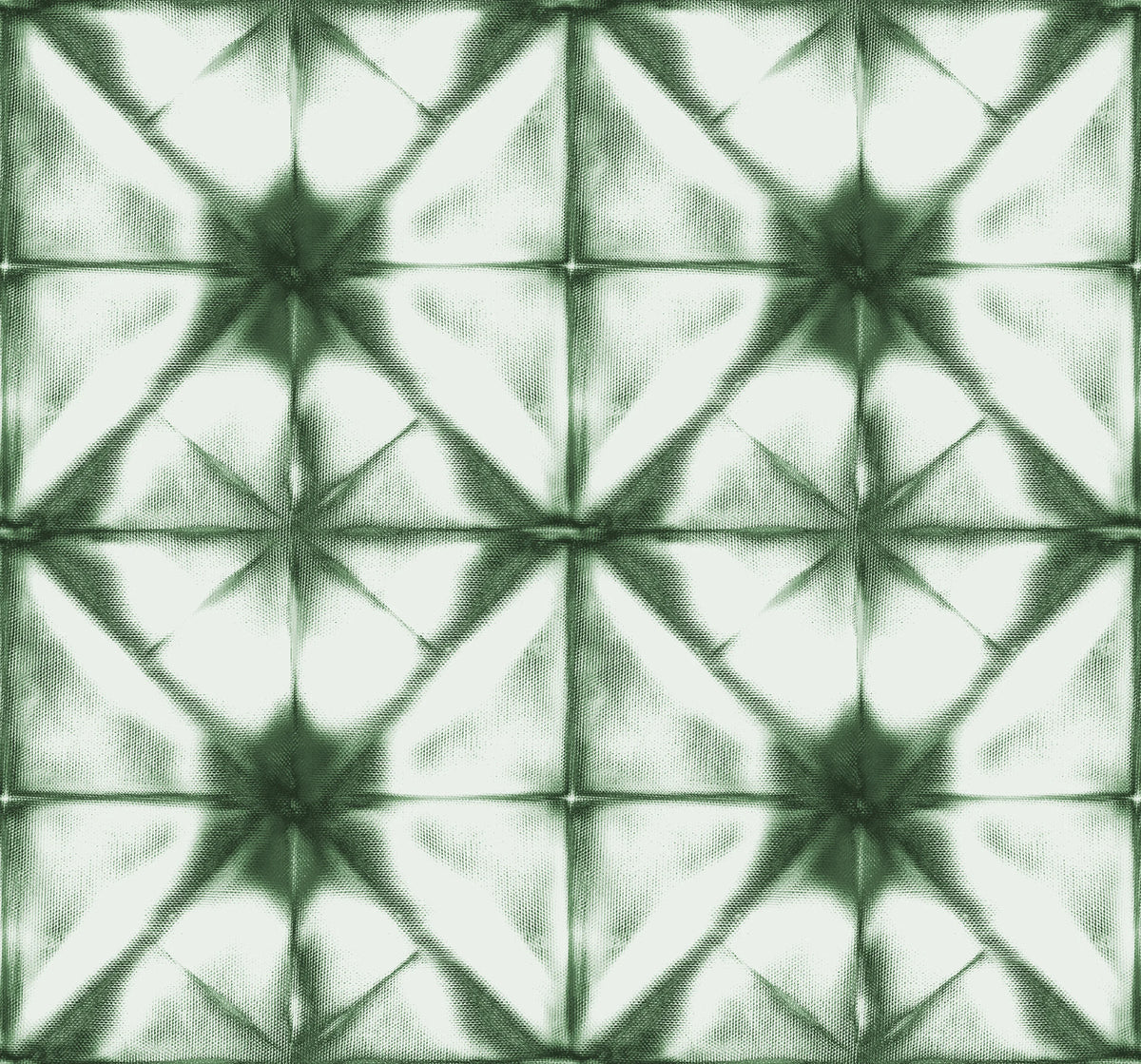 Tie Dye Kaleidoscope, Green Mural Wallpaper - pure wallpaper artwork