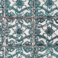 Artisan Tiles, Brazilian Green Mural Wallpaper - pure wallpaper artwork