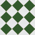 Checkered Tiles, White & Green Mural Wallpaper - pure wallpaper artwork