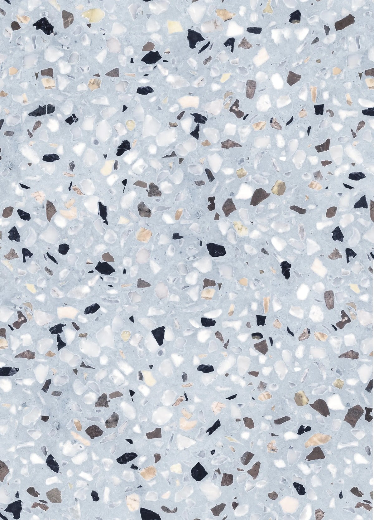 Terrazzo, Ocean Blue Mural Wallpaper - pure wallpaper artwork