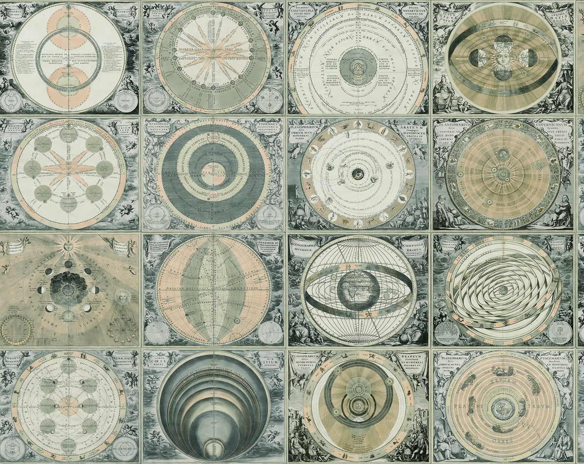 Tiny Solar System, Triangulum Mural Wallpaper - pure wallpaper artwork