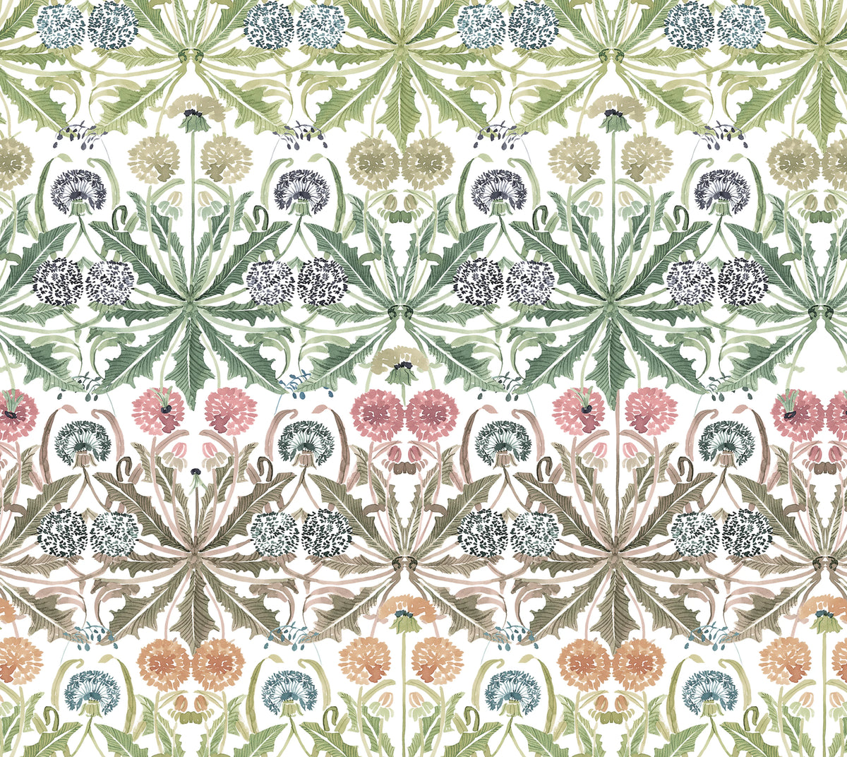 Dear Little Dandelion, Rainbow Mural Wallpaper - pure wallpaper artwork