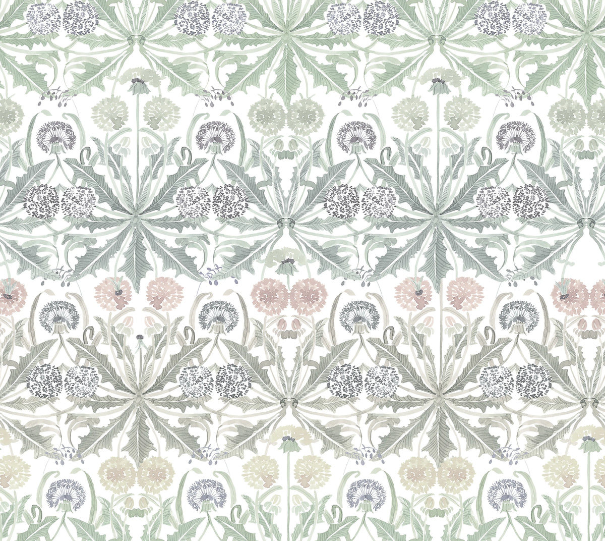 Dear Little Dandelion, Pastel Mural Wallpaper - pure wallpaper artwork