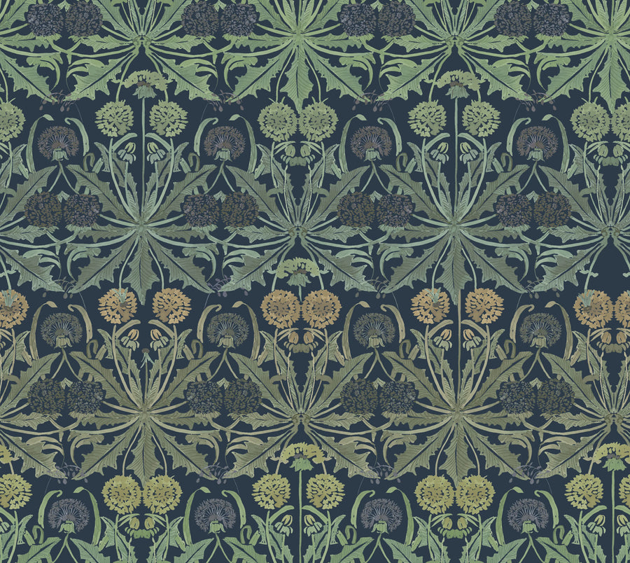 Dear Little Dandelion, Gradient Mural Wallpaper