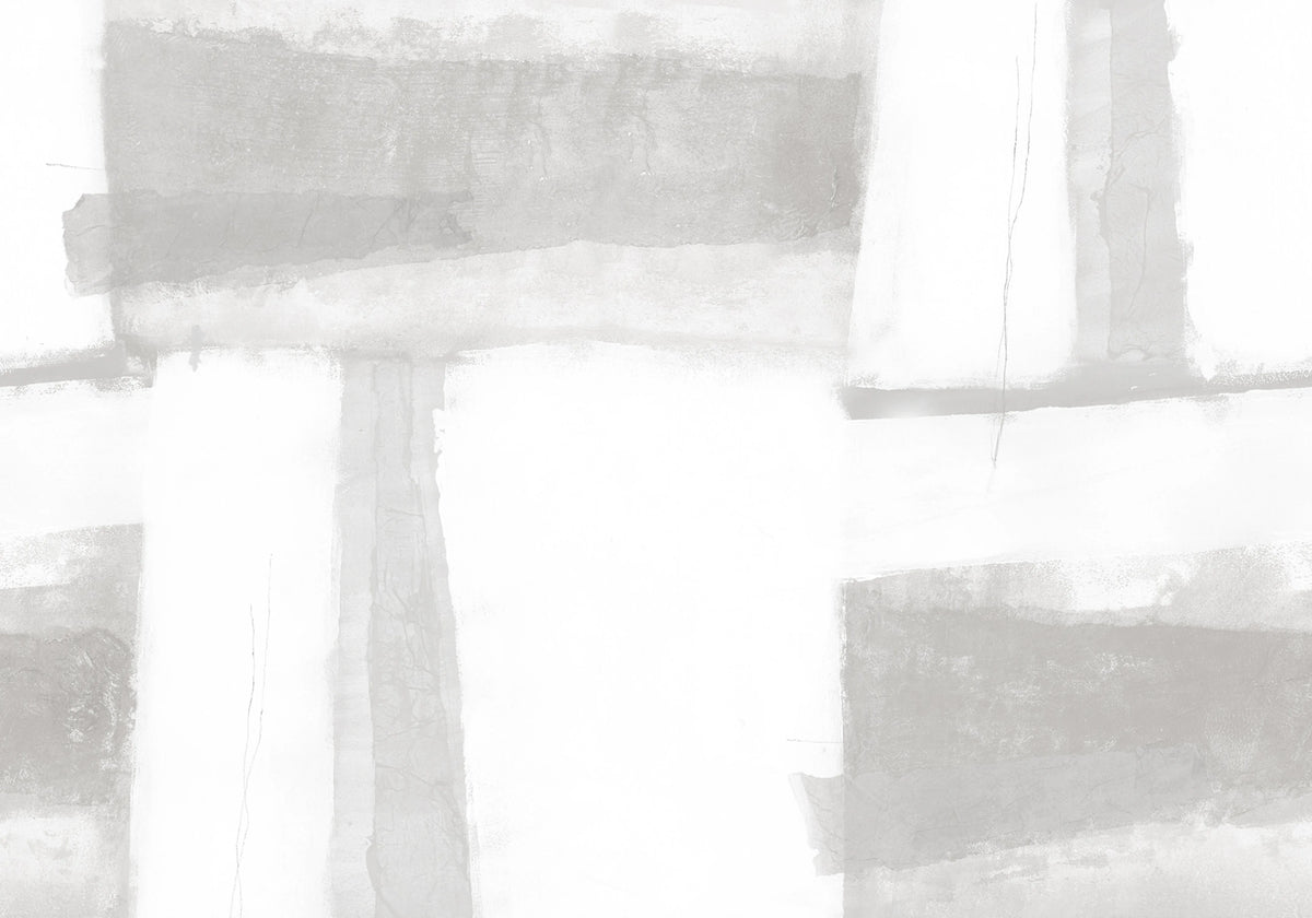 Fields, Gray Mural Wallpaper - pure wallpaper artwork
