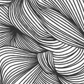 Opulence Lines, Graphite Mural Wallpaper - pure wallpaper artwork