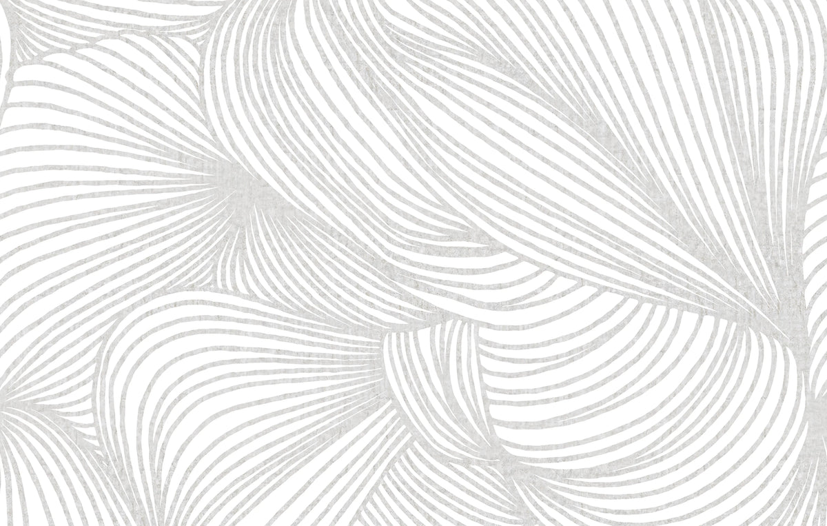 Opulence Lines, Gray Mural Wallpaper - pure wallpaper artwork