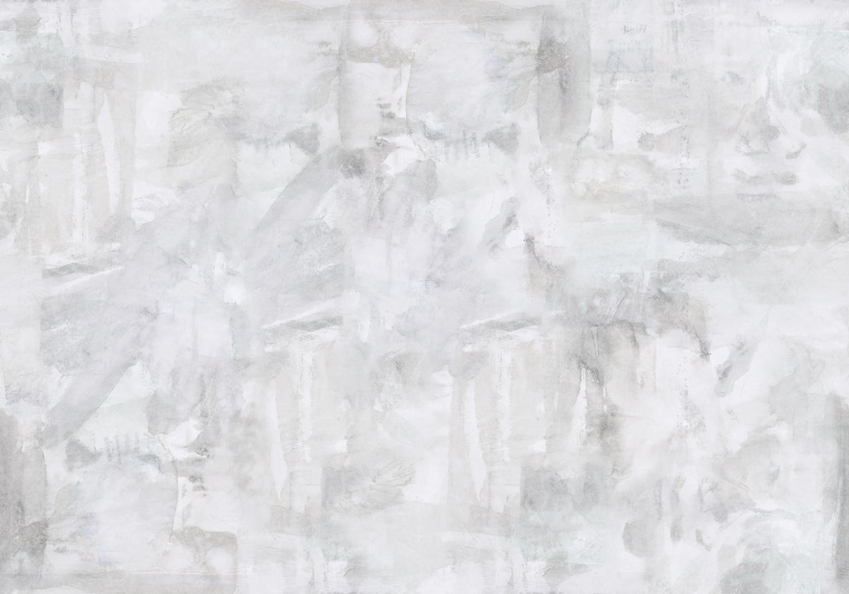 Paper Mache, Gray Mural Wallpaper - pure wallpaper artwork