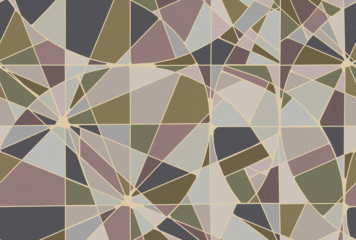 Facet, Retro Mural Wallpaper - pure wallpaper artwork