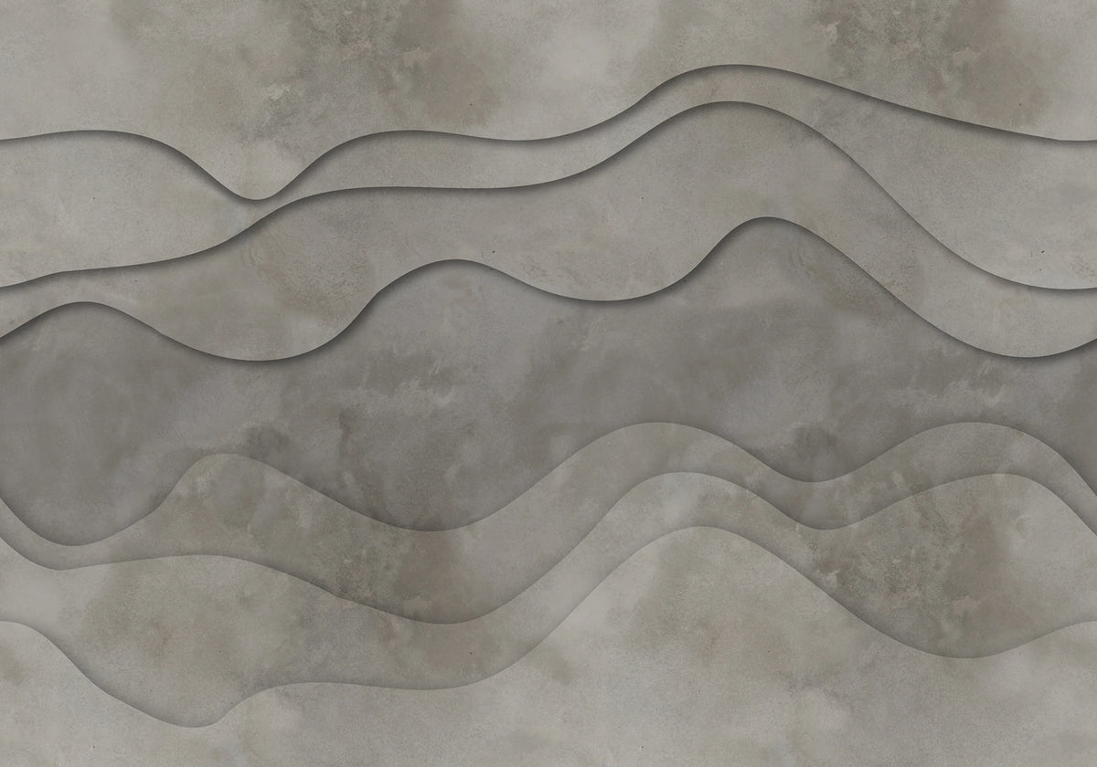 3D Wave, Sand Mural Wallpaper - pure wallpaper artwork