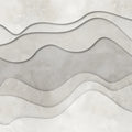 3D Wave, White Mural Wallpaper - pure wallpaper artwork
