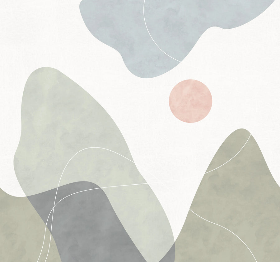Terrain, Green Mural Wallpaper