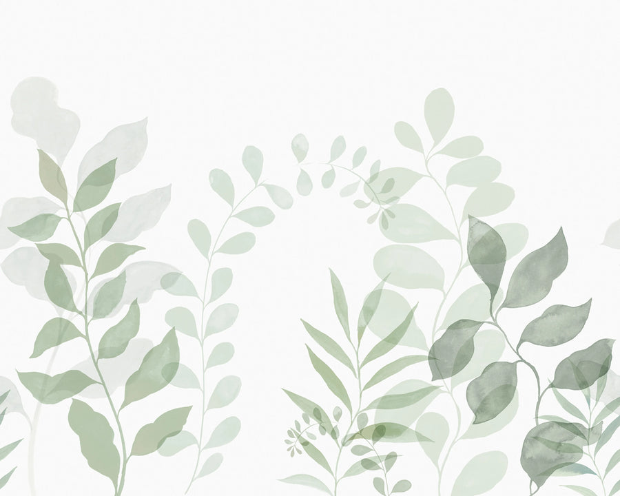 Grow, Green Mural Wallpaper