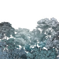 Bellewood, Teal Mural Wallpaper - pure wallpaper artwork