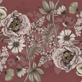 Spring Flower, Rust Mural Wallpaper - pure wallpaper artwork